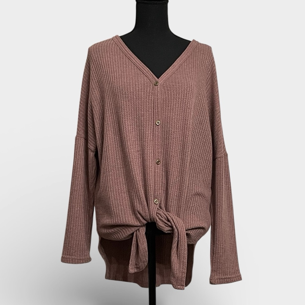 Women’s Waffle Knit Top